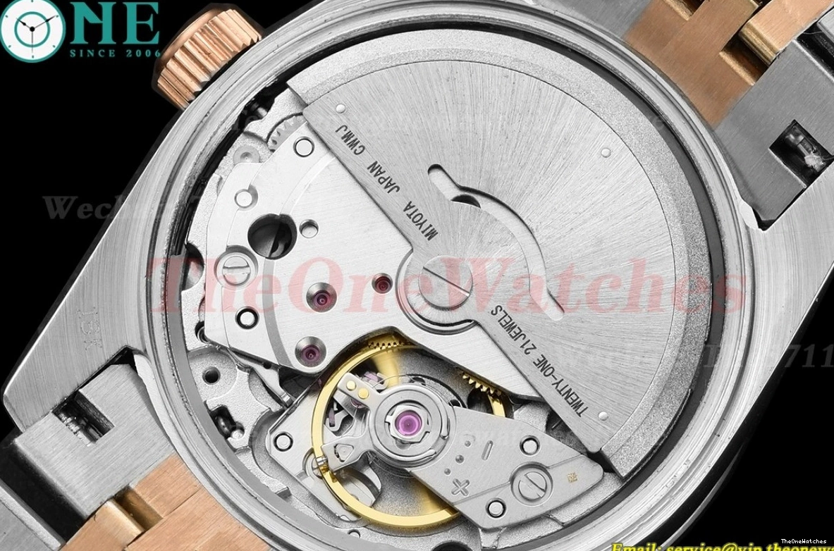 Datejust Rose Gold RG 28mm Dia Dia MY8215 GDF SS 1223